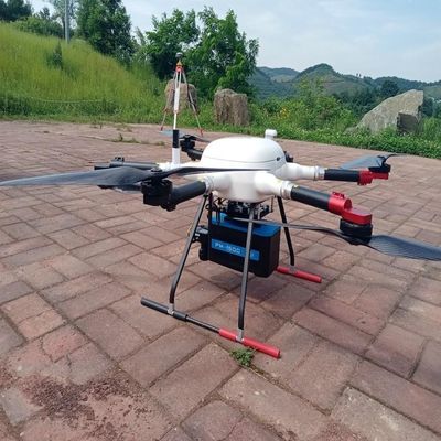 Tahan Angin Multi Rotor UAV Long150 10km Kontrol Radius remote control Dengung