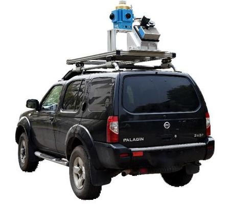 Sistem Survei LiDAR Seluler 119m Pemindai HiScan-Z Dengan Resolusi Kamera 30MP