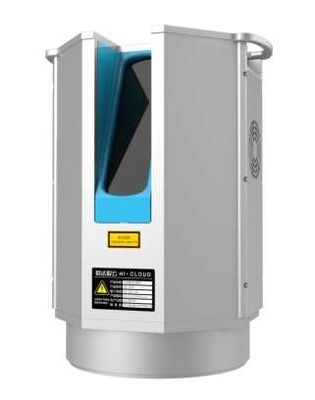 Pemindai Laser 3D PRR 500kHz HS1200 IP64 1200m Jarak Jauh Maks