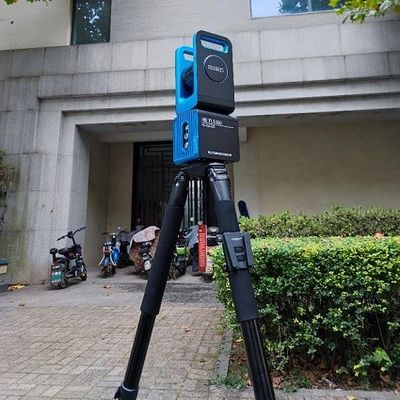 Pemindai Laser 3D 4kg 150m TLS360 Presisi Tinggi Untuk Pengukuran Fasad Bangunan
