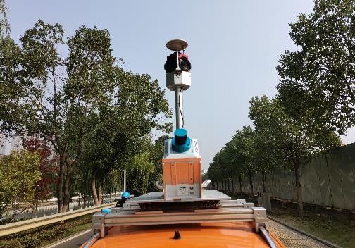 Resolusi 30MP HiScan-C Vehicle Mounted Sistem LiDAR Pemetaan LiDAR Seluler