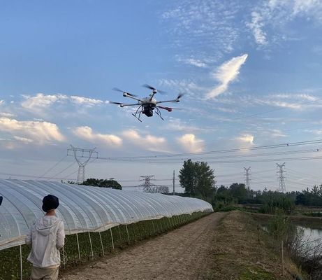Sistem LiDAR Udara 1500m Ringan Pemetaan LiDAR Seluler PM-1500 2000kHz
