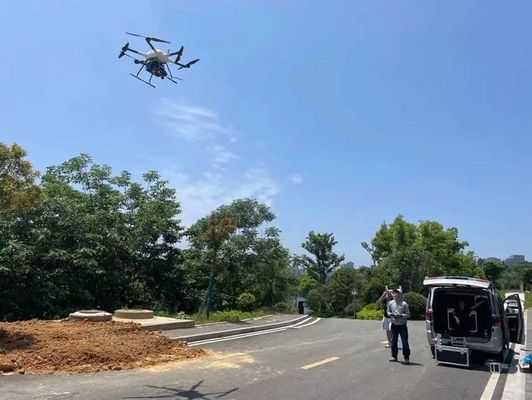 Sistem Pemindaian LiDAR UAV Udara Darurat Pemetaan LiDAR Rentang PM-1500 1500m