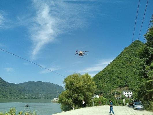 Rentang 1500m Sistem LiDAR Seluler Lintas Udara Sensor LiDAR UAV PM-1500