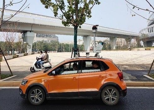 Resolusi Kamera 30MP Sistem LiDAR Seluler 13kg HiScan-C Untuk Kota Pintar