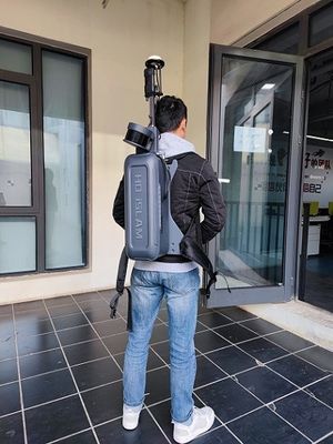 LiDAR HiSLAM 3D Genggam Untuk Pemindaian dan Pemodelan Ruang Interior