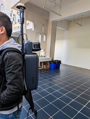 Pemindai Laser 3D Rekonstruksi Bangunan HiSLAM Dengan Jangkauan 120m