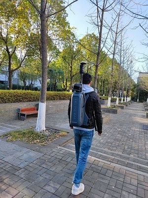 As - Built Survey Handheld 3D LiDAR HiSLAM Dengan Akurasi 10cm