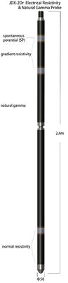 Sensor Kristal NaI Resistivitas Listrik Dan Probe Gamma Alami