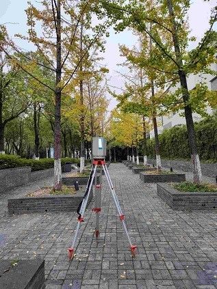500m 3D Long jangkauan Laser Scanner HS500i 5mm @ 40m Akurasi Untuk Pemantauan Deformasi