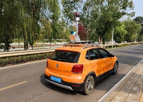 Sistem Pengukuran Pemindaian Laser 3D Seluler 30M Piksel HiScan-C Untuk Survei Jalan Seperti yang Dibangun