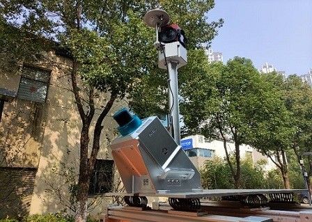 HiScan-C Mobile LiDAR survei tanah Sistem Pemantauan Deformasi Akurasi 5mm@40m
