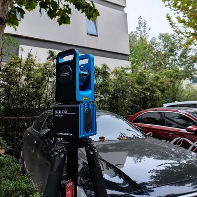 Pemindai Laser 3D 4kg 150m TLS360 Presisi Tinggi Untuk Pengukuran Fasad Bangunan